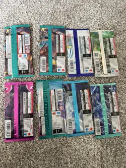 9x Pokemon Booster Pack Lot SEALED Cards! (Japanese) - Image 2