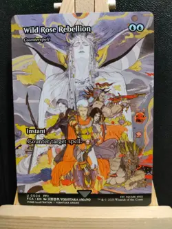 Wild Rose Rebellion / Counterspell - Final Fantasy - NM (see pics) MTG - Image 1