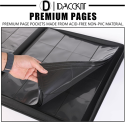 Toploader Binder 16 Pocket - Fits 640 Cards, Premium 4X4 Ringless Card Binder wi - Image 5