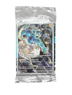 Thundrus 209 Pokemon Black Bolt ETB promo Card Sealed With Dividers - Image 1