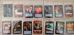 Lot 14 Cartes : ILLUMINATI NEW WORLD ORDER UNLIMITED 1995 CARD GAME INWO - Image 1