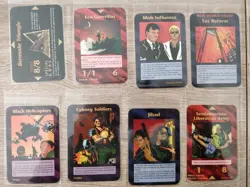 Lot 14 Cartes : ILLUMINATI NEW WORLD ORDER UNLIMITED 1995 CARD GAME INWO - Image 2