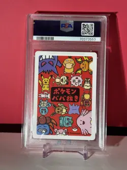 PSA 10 GEM MINT Pikachu Old Maid 2019 Japanese Pokemon Card - Image 2