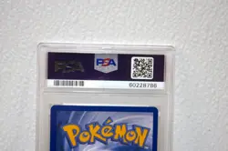 Pokemon TCG Lapras Fossil Holo Unlimited Rare Card 10/62 Vintage PSA 8 - Image 5