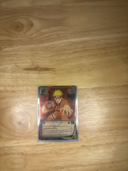 Naruto CCG Naruto Uzumaki [Overflowing Chakra] Super Rare Card US122 - Image 1