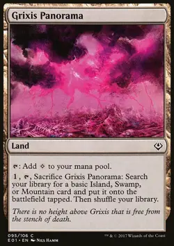 Magic the Gathering MTG Grixis Panorama (95) Archenemy Nicol Bolas LP - Image 1