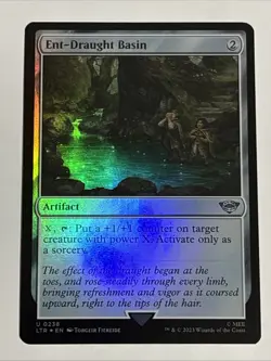 MTG Lord of the Rings Ent-Draught Basin Foil 0238 NM - Image 1