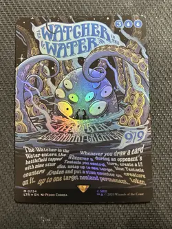 MTG - LTR - the Watcher in the Water - Poster Foil Showcase - M 0734 NM - Image 1