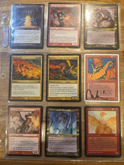 MtG 18x Jund Dragons Commander Page Pack - Image 1