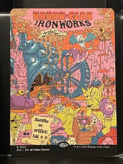 Krark-Clan Ironworks # 12 MTG SLD Secret Lair Countdown Kit 2025 NM - Image 1