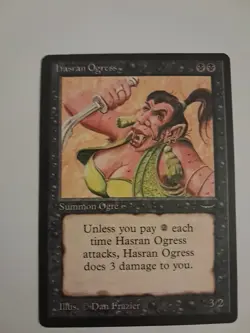 Hasran Ogress MP Arabian Nights MTG Magic the Gathering - Image 1