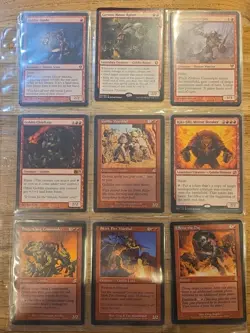 MtG 18x Red Kiki-Jiki Goblins Commander Page Pack - Image 1