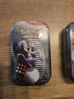 (LOT OF 2) Pokemon TCG SV10.5 Black Bolt & White Flare Mini Tins NEW SEALED! - Image 3