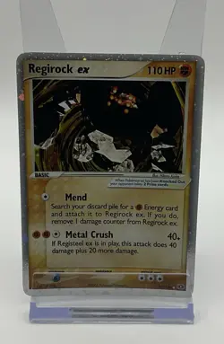 Regirock EX 99/106 - Ex Emerald 2005 Ultra Rare Holo Pokemon TCG - Image 1