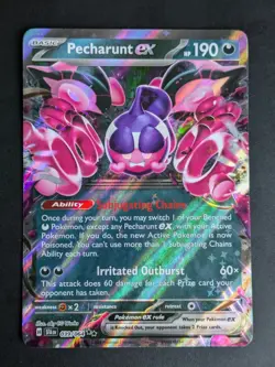 Pecharunt ex Double Rare - Pokemon TCG Shrouded Fable 039/064 - PACK FRESH MINT - Image 1
