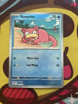 Pokemon Slowpoke 018/131 - Poke Ball Reverse - SV Prismatic Evolutions - Image 1