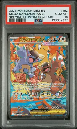 2025 Pokemon Mega Kangaskhan EX Special Illustration Rare PSA 10 - Image 1
