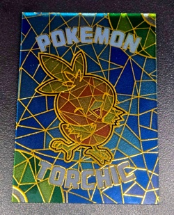 Pokemon Torchic Stained Glass (Acrylic) - Eif Origins 2.0 (Chinese) MINT - Image 3