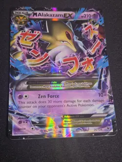 M Alakazam EX Ultra Rare XY - Fates Collide 26/124 NM Pokemon TCG - Image 1