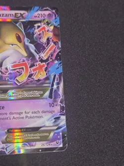 M Alakazam EX Ultra Rare XY - Fates Collide 26/124 NM Pokemon TCG - Image 2