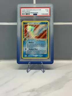 Pokemon - Mew Gold Star - 100/100 - EX Dragon Frontiers - PSA 1 - PR - Image 1
