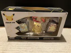 Pikachu VMAX 25th Celebrations Premium Figure Collection Pokemon TCG Box New - Image 1