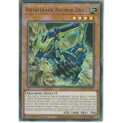 Infinitrack Anchor Drill Yu-Gi-Oh! MP20-EN207 1st Ultra Rare - Image 1