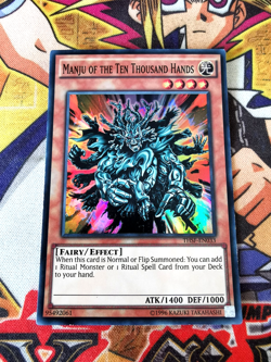 Manju of the Ten Thousand Hands thsf-en033 Unltd Ed (VLP) Super Rare Yu-Gi-Oh! - Image 1