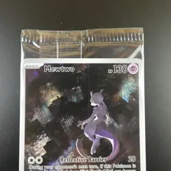 Mewtwo SVP 052 Pokemon Promo 151 Full Art Holo Ultra Premium Card - Sealed - Image 2