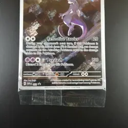 Mewtwo SVP 052 Pokemon Promo 151 Full Art Holo Ultra Premium Card - Sealed - Image 3