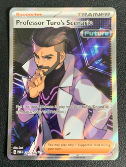 Professor Turo's Scenario 240/182 Paradox Rift Ultra Rare Pokemon TCG Card NM - Image 1