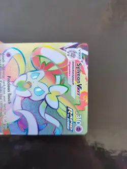 Pokemon Sylveon VMAX TCG Rainbow Secret Rare Card 211/203 Evolving Skies NM - Image 2