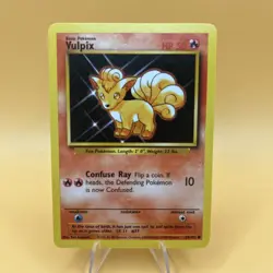 Vulpix 68/102 Base Set - Common Pokemon Card NM Wotc Vintage TCG Fire - Image 1