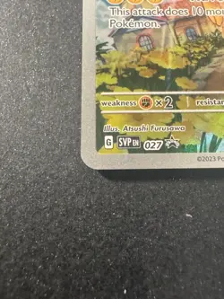 Pokemon Scarlet & Violet Paldea Evolved Pikachu #27 SVP en Pikachu Promo Card - Image 3