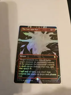 The Last Agni Kai Borderless FOIL 0314 MTG Avatar: TLA Nm/M *ON HAND* - Image 1