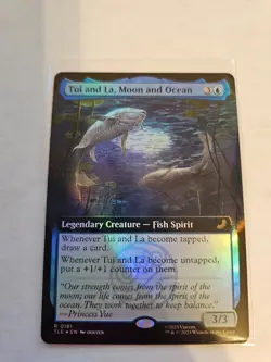 Tui and La, Moon and Ocean Extended FOIL MTG Avatar: TLA Nm/M *ON HAND* - Image 1