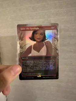 IN HAND MTG Seize The Spotlight 7044 Foil Dwight's Destiny Bonus Secret Lair - Image 2