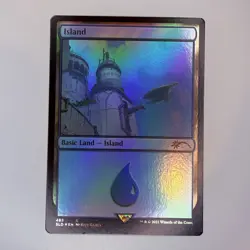 Island (Secret Lair x Arcane: Lands) Secret Lair Drop Foil MTG NM - Image 1