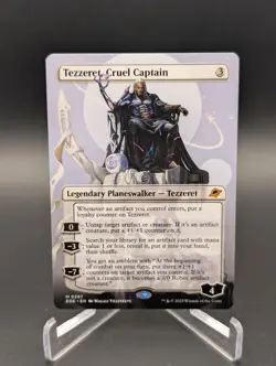 Tezzeret, Cruel Captain (Borderless) Edge of Eternities Regular - Image 1