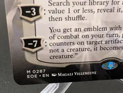 Tezzeret, Cruel Captain (Borderless) Edge of Eternities Regular - Image 2