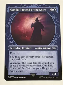 MTG Lord of the Rings Gandalf, Friend of the Shire Showcase 0308 NM - Image 1