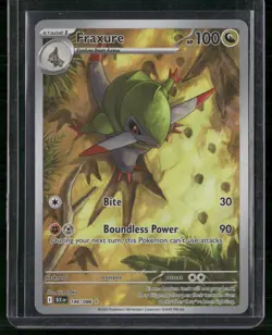 Fraxure Black Bolt Holo Pokemon TCG Illustration Rare Card 146/086 Free Shipping - Image 1