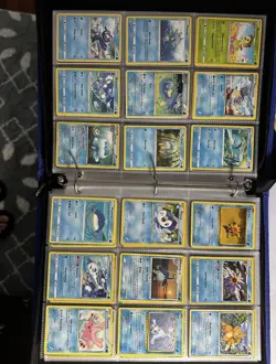 400+ Pokemon Card In Binder with Jumbo Card And Binder Included - Image 3