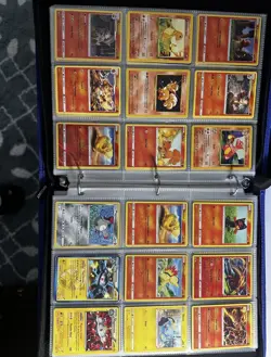400+ Pokemon Card In Binder with Jumbo Card And Binder Included - Image 4