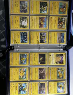 400+ Pokemon Card In Binder with Jumbo Card And Binder Included - Image 5