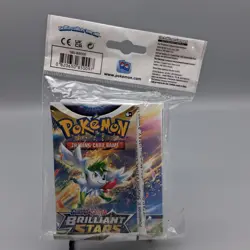 Pokemon TCG Sword & Shield: BRILLIANT STARS Mini Portfolio + Booster Pack NEW - Image 2