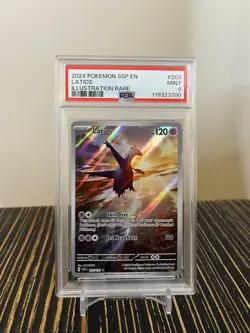 PSA 9 Latios 203/191 Surging Sparks Illustration Rare MINT - Pokemon TCG - Image 1