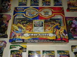 Pokemon True Steel Premium Collection Box w Double Crisis Team Up Unbroken Bonds - Image 4
