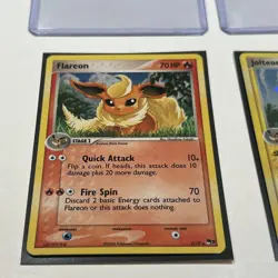 Pokemon Pop Series 3 Flareon Holo 2/17, Jolteon Holo 3/17 & Vaporeon Holo 7/17 - Image 4