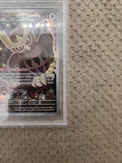 Pokemon TCG Stellar Crown Noctowl Illustration Rare ETB Promo #SVP 141 (PSA-10) - Image 5